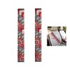 Boho Car Seat Belt Covers for Women, 2 Pack, 19.7"