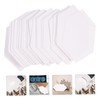 jojofuny 200Pcs Quilting Templates Paper Molds for Sewing Crafts DIY