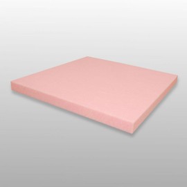 Fränkische Schlafmanufaktur Chair Cushion Visco Elastic Wheelchair Cushion Seat Cushion 40 x 40 x 3 cm without Cover