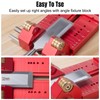 MUWOOD Sharpening Angle Fixture, Chisel Sharpening, Aluminum Alloy Honing Guide