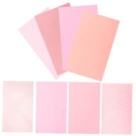 SEWACC 8 Sheets Pink Faux Leather Fabrics for DIY Earring Making for Craft Projects Bows Hair Clips and More Durable and Easy to Use