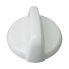 Plastic White Surface Burner Control Cooktop Knob for Oven Replacement for Hotpoint Replaces with 1461063
