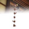 Rain Chain Watering Can Bucket Shaped Decorative 6 Cups Rainwater
