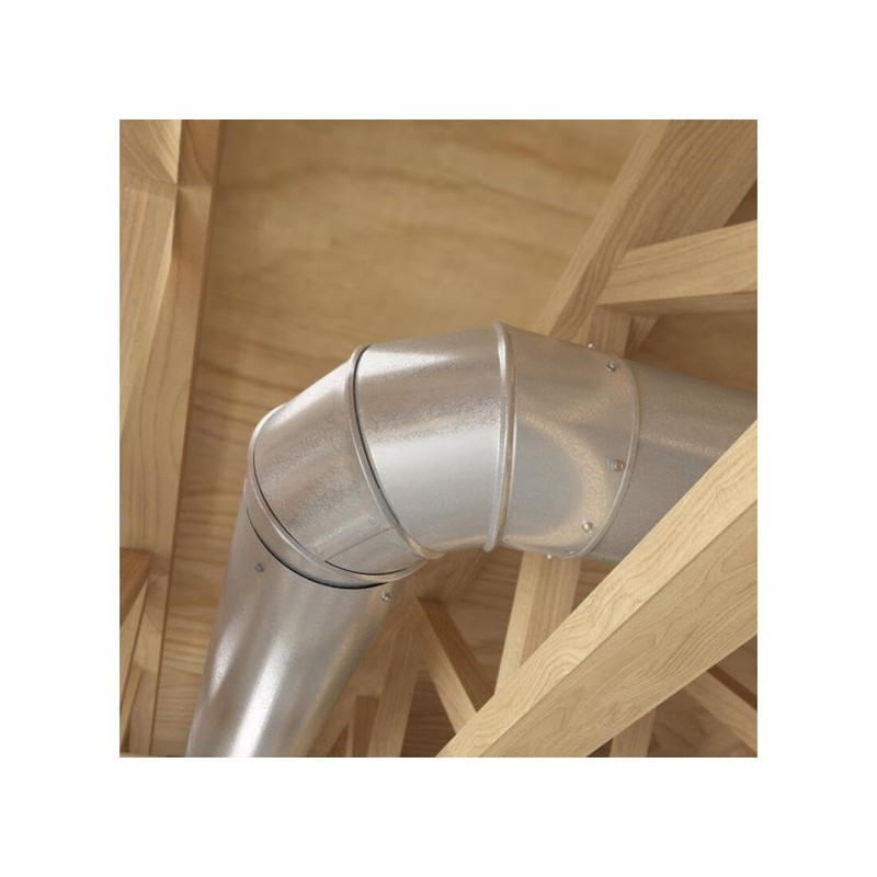 Imperial Group Gv0296-C 90 Galv Adj Elbow 6"