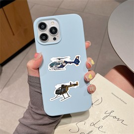 60 Pack Helicopter Stickers,Cool Helicopter Stickers for Kids Boys Teens,Party Favor and Supplies, Military Aircraft Stickers Laptop Water Bottles Helmet Bike Bumper (helicopter1)
