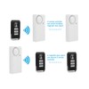Wireless Door Burglar Alarm Security System Vibration Magnet Sensor Remote