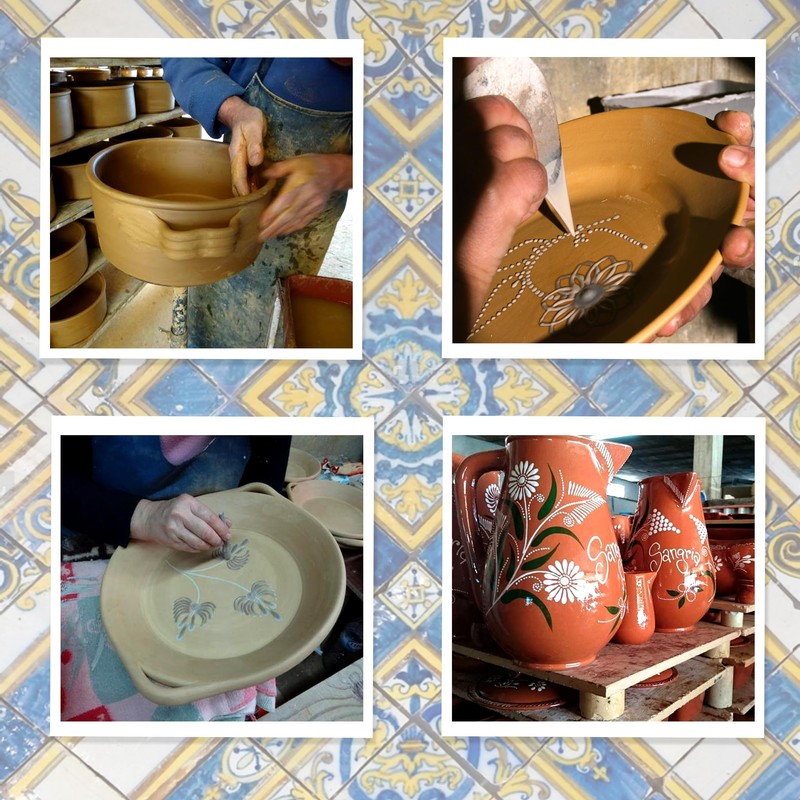 Ceramica Edgar Picas Handmade Traditional Portuguese Pottery Clay Terracotta Cazuela