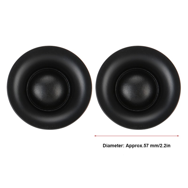 2PCS Treble Silk Film Ball Roof Tweeter Loudspeakers 25 Core