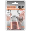 Padlock Hardened Steel Cellar Lock Shackle Lock with 4 Keys