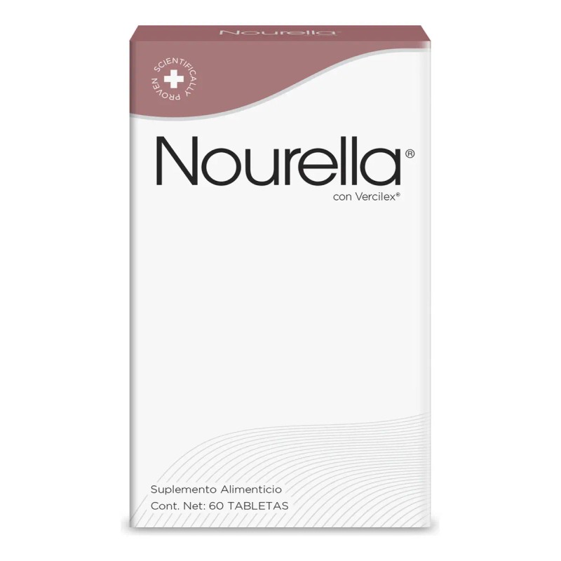 Suplemento Belleza Nutricional Nourella Vercilex Tabletas Sabor Vegano