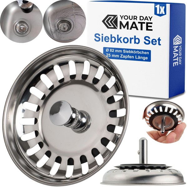 Strainer Basket for Sink, Diameter 79 mm / 80 mm