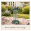 Cath Kidston Hanging Peanut Bird Feeder with Chain, Weather-Resistant Iron