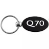 Infiniti Q70 Oval Key Ring (Black)