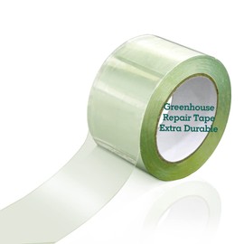 EAGLE PEAK Greenhouse Cover Repair Tape 2''x30' Heavy Duty 18.9 mil Reinforced Ultra High Performance Acrylic Adhesive Weather Resistant Tape for PE Polyethylene Greenhouse Covers and Film, Clear