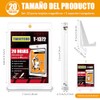 35PT Porta Tarjetas Magnéticas para Intercambio, 20 Pcs, 5 Soportes