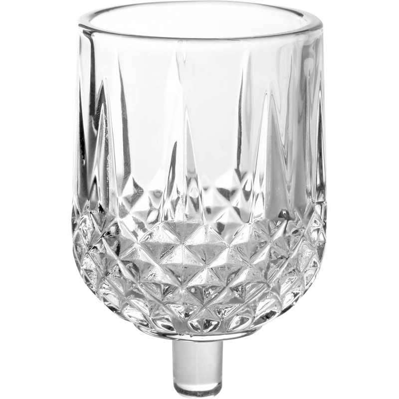 Hanukkah Menorah Oil Cups – Crystal Elegant Holders for Chanukah