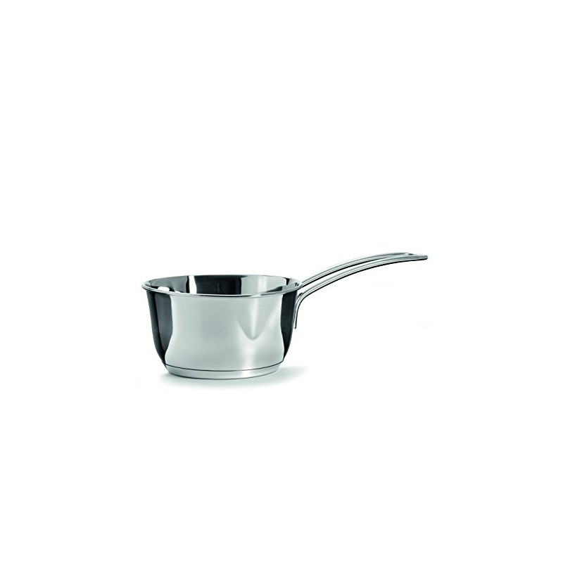 Weis Butterpfännchen 10 cm mit Sandwichboden, Edelstahl, Silber, 10 cm,
