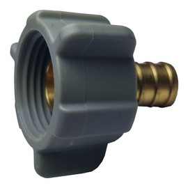 10 Pieces XFITTING 1/2" Pex x 7/8" BC (Ballcock) Nut Swivel Adapter