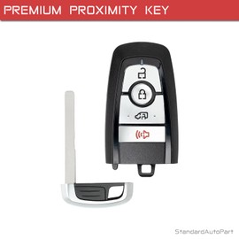 StandardAutoPart Smart Key Remote Keyless Entry Compatible with Ford Transit Connect 2019 2020 2021 2022 2023 M3N-A2C931423 164-R8234 (Complete Key)