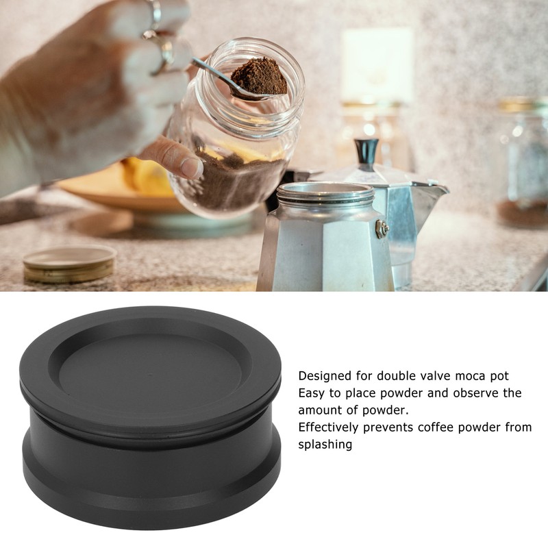 Moka Coffee Distributor Aluminium Alloy Easy Operation Stable Coffee Distribution