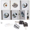 5 Pack Cam Lock Security Mailbox Lock 30 mm with