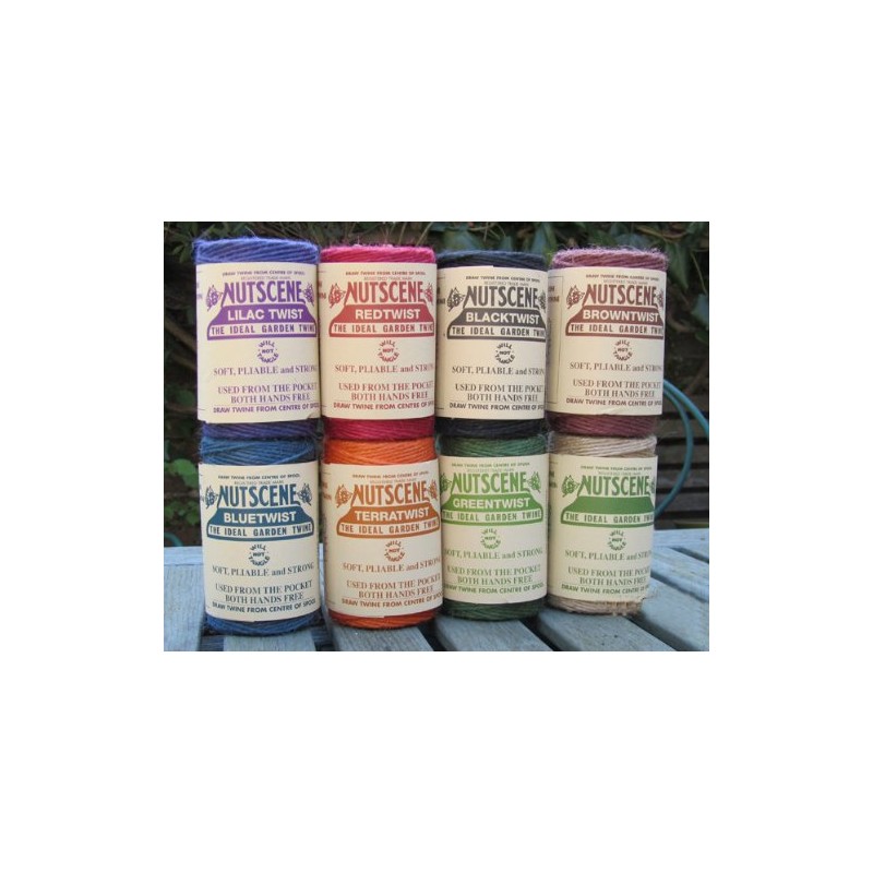 Nutscene 120 m Twine Rolls - Brown (Pack of 3)