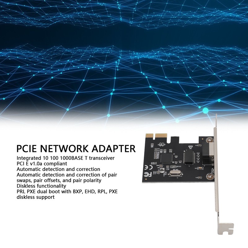 PCI Express Gigabit Ethernet Card Professional 10 100 1000Mbps Plug