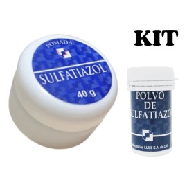 Kit Ungüento Y Polvo Sulfatiazol 2 Pzs