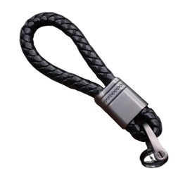 PIENSE Men's Car Key Holder, Motorcycle, Smart Key, Carabiner, Key Hook, D-Ring, Keys, Home, Metal Fittings, black a