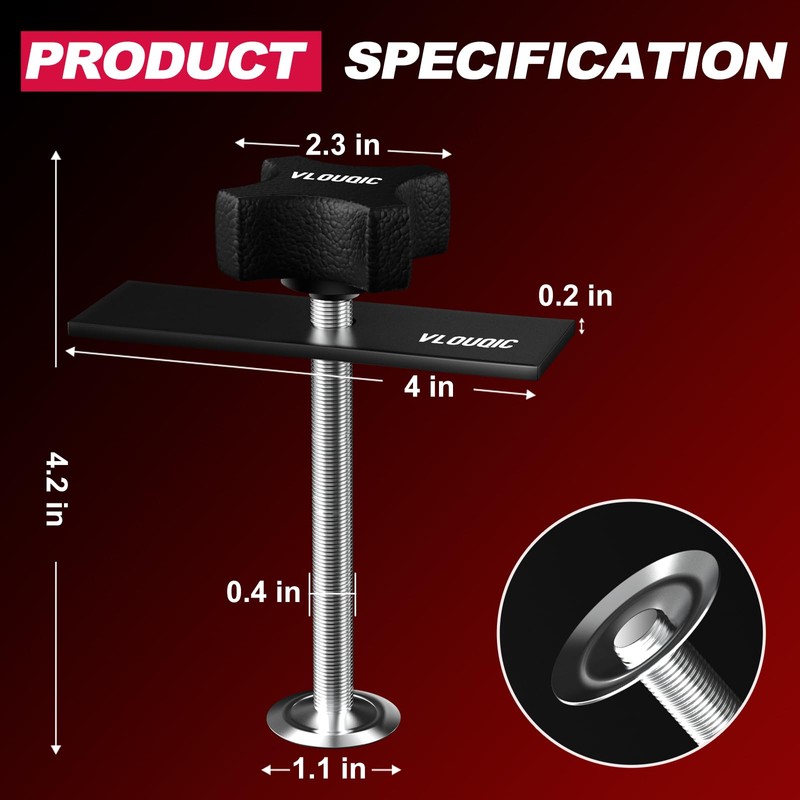 Brake Caliper Compression Tool, Heavy Duty Brake Pad Spreader Tool,