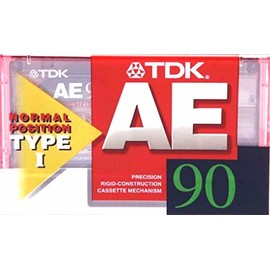 TDK CASSETTE TAPE AE 90 AE – 90 °F Type1