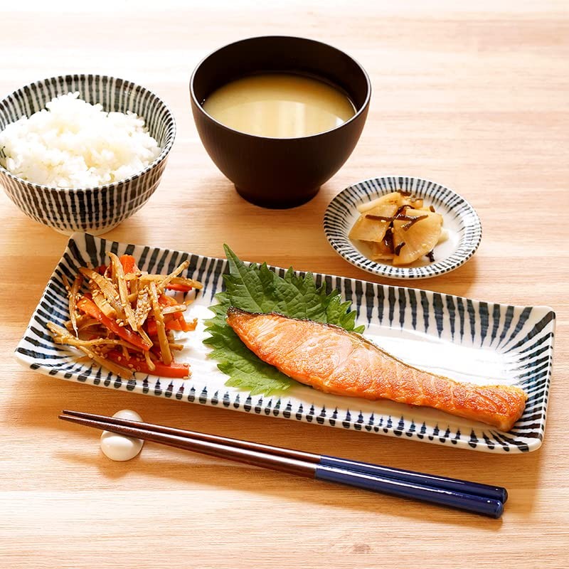 East Table Sanma Plate, 10.8 inches (27.5 cm), Rectangular Plate,