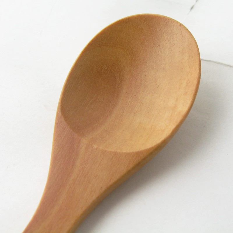 Nagao Sao Wood Spoon, Small, 5.5 inches (14.0 cm), Set