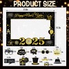 53Pcs Happy New Year Party Photo Booth Props Frame Inflatable