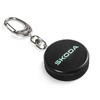 Skoda 6U0087011A Key Fob Logo Emblem Pendant, Hard Rubber, Shape: