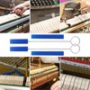 Professional Piano Tuning Kit, Piano Tuner Hammer Mute Kit Tools,