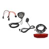 Electric Bicycle Front Rear Light Set Electric Bike Headlight Tail