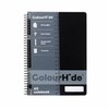 ColourHide A5 200 Pages Notebook, Black