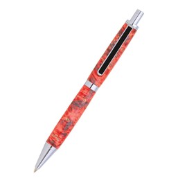 Penn State Industries PKPENXXCH Slimline Pro Gel Writer Click Pen Kit Woodturning Project (5, Chrome)