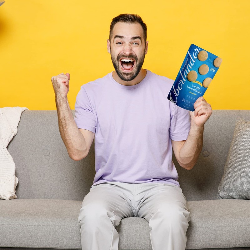Oberlander Gluten Free, Certified Kosher For Passover, Snackable, Vanilla Snap