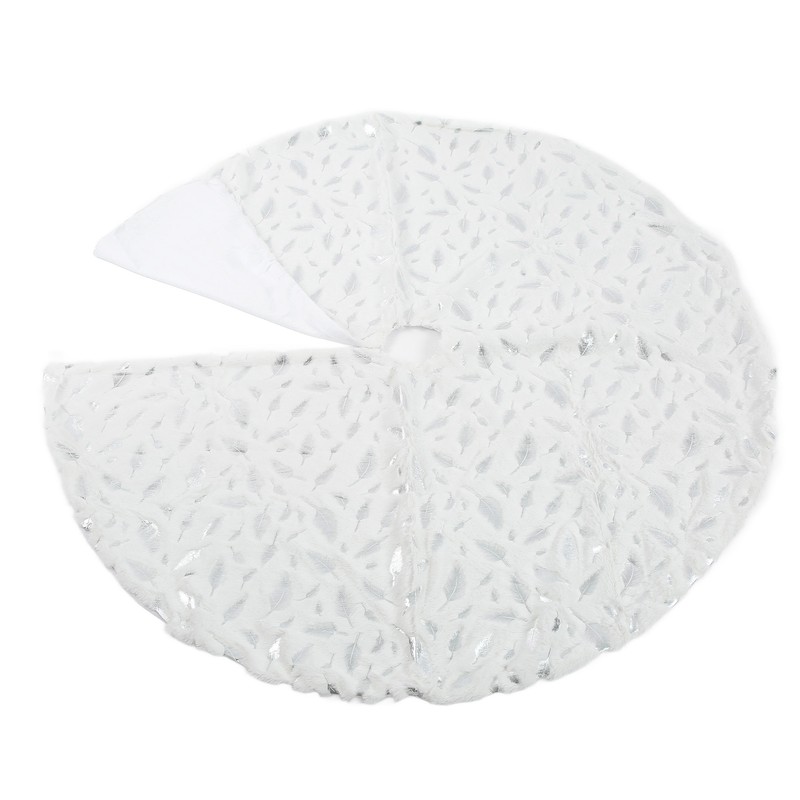 Christmas Tree Skirt Multi Purpose Elegant Appearance Soft Comfortable Xmas