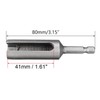 TA-VIGOR 12mm Nut Driver, 1/4 Quick-Change Hex Shank Slotted Drill