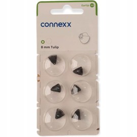 Connexx Eartip 3.0, 8mm Tulip, for Signia 3.0 receivers, &True Hearing 5, 6, & 7 Hearing aids
