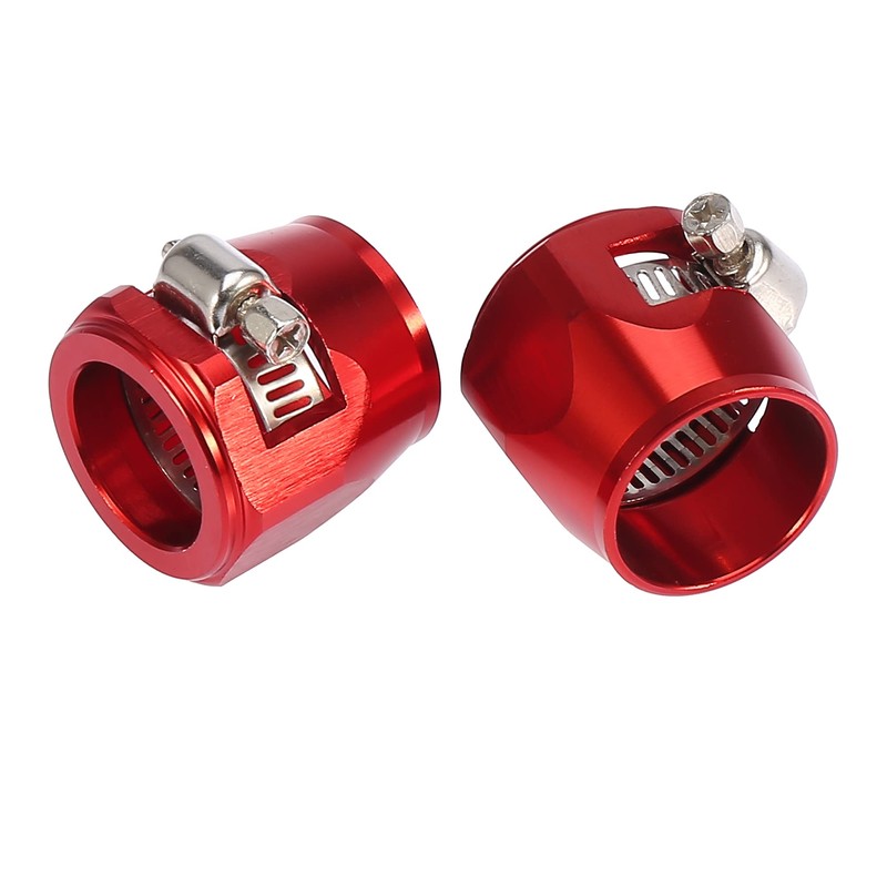 X AUTOHAUX AN12 Car Hose Finisher Clamp End Finisher Clamp