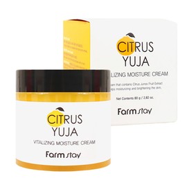 80g yuzu moisture cream full of moisture and vitality / 촉촉한 수분과 생기를 가득 담은 유자 수분 크림 80g