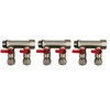 6 Loop Plumbing Manifold w/ 3/4" trunk & 1/2" pex