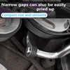 6 Pcs Pry Bar Wrench Adaptor Head Set, Crowbar Adapter