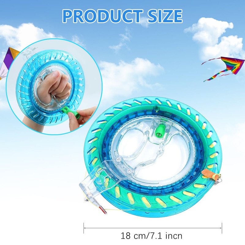 Ruayia Kite Line Spool Kit, 300 m Kite Line Reel