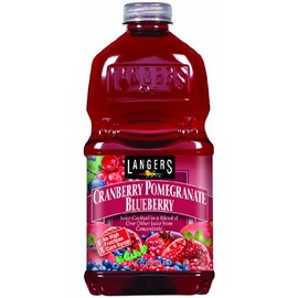 Langers Juice Cocktail, Cranberry Pomegranate Blueberry, 64 Fl Oz (Pack of 8)