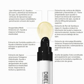 DIBEL Yeux - Crema Contorno de Ojos - Cuidado Periocular - 20ml